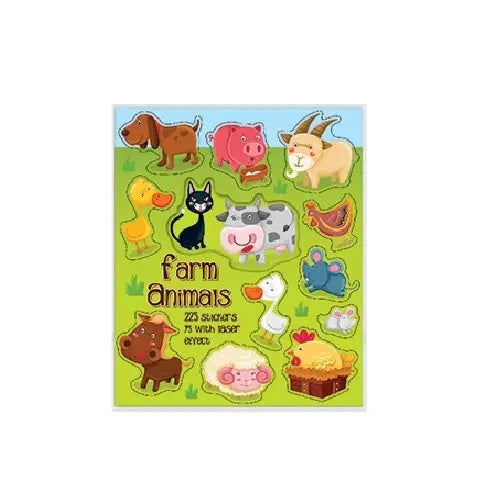Farm Animals Sticker Book Build a Birthday NZ