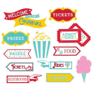 Carnival Cutout Decorations | Carnival Party Supplies
