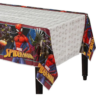 Spiderman Webbed Tablecover | Spiderman Party Supplies