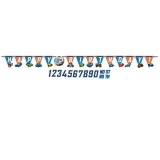 Amscan | Hot Wheels Wild Racer Add an Age Banner