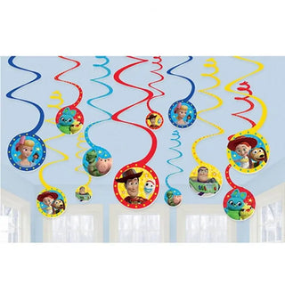 Toy Story 4 Hanging Swirl Decorations