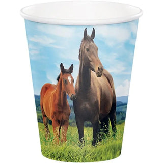Amscan | Horse & Pony Cups | Horse & Pony Party Theme & Supplies |