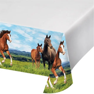 Amscan | Horse & Pony Tablecover | Horse & Pony Party Theme & Supplies |