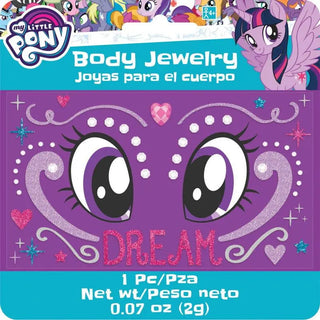 Amscan | My Little Pony Friendship Adventure Body Jewellery | My Little Pony Party Theme & Supplies |