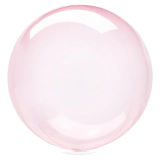 Anagram | Crystal Clearz Dark Pink Balloon | Helium Balloons Wellington