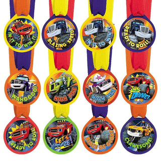 Blaze and the Monster Machine Party | Party Favor Medals | Party Supplies NZ