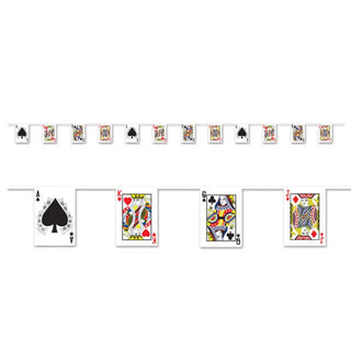 Casino Playing Card Banner | Casino Theme & Supplies