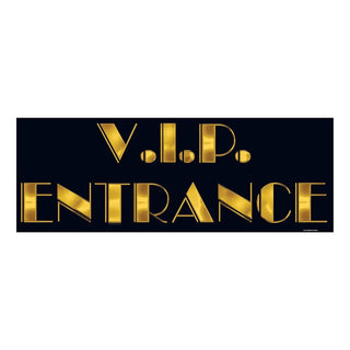 Hollywood VIP Entrance Sign