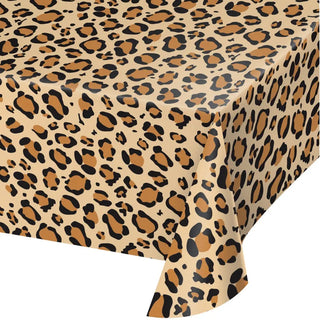 Leopard Print Tablecover | Leopard Print Party Supplies