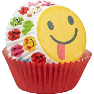 Wilton | Emoji Cupcake Papers | Emoji Party Supplies NZ