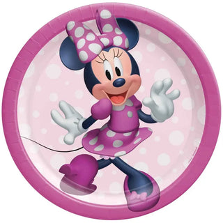 Minnie Mouse Forever Lunch Plates | Minnie Mouse Party Supplies
