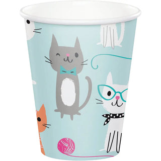 Purrfect Party Cups | Cat Cups | Cat Party Supplies