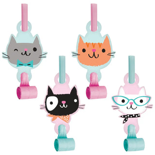 Purrfect Party Blowouts | Cat Blowouts | Cat Party Supplies
