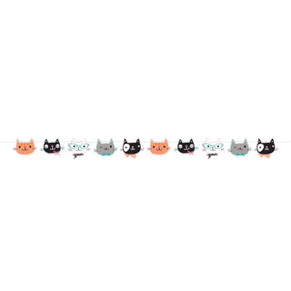 Cat Banner | Cat Garland | Cat Party Decorations | Cat Party Supplies