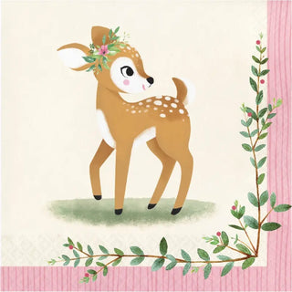Deer Little One Napkins | Deer Little One Party Supplies