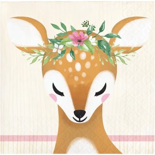 Deer Little One Napkins | Deer Little One Party Supplies