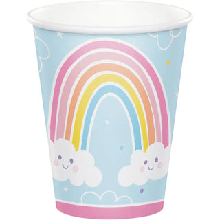 Happy Rainbow Cups | Rainbow Party Supplies NZ