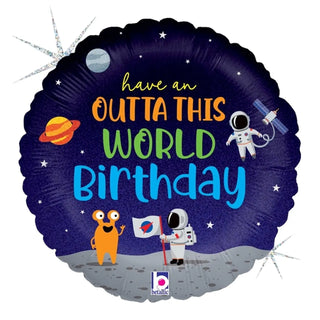 Outta this World Balloon | Space Party Supplies