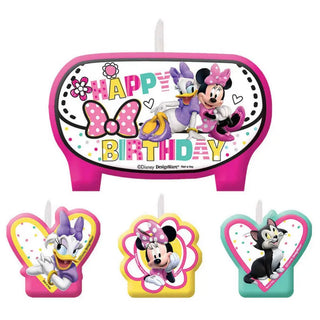 Minnie Mouse Birthday Candles | Minnie Mouse Party Supplies