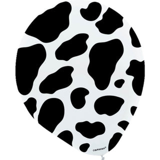 Cow Print Balloons | Farm Party Supplies NZ