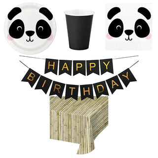Panda Party Essentials for 8 - SAVE 10%