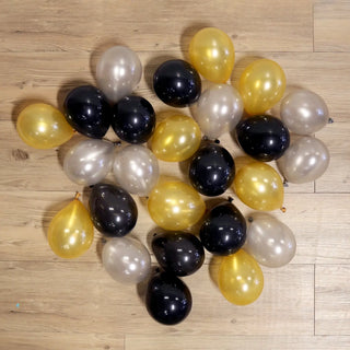 POP Balloons | pack of 25 mini glitz balloons | 21st party supplies NZ