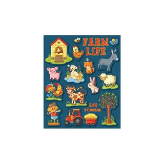 Farm Animal Sticker Book