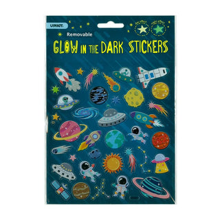 Glow In The Dark Space Stickers | Space Party Supplies