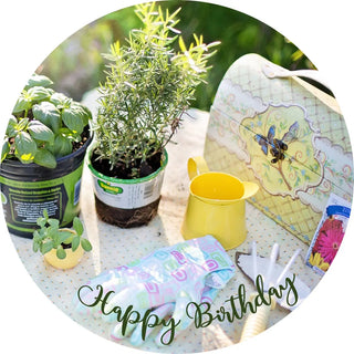 Gardening Edible Cake Image | Garden Cake Decorations