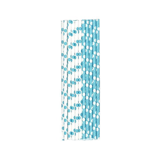 Under the Sea Paper Straws | Teal Party Supplies NZ