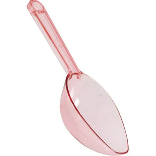Pink Plastic Scoop