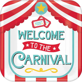 Carnival Plates | Carnival Party Supplies