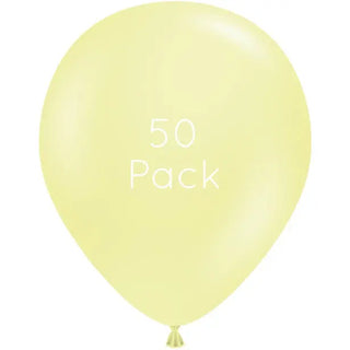 43cm Lemonade Giant Balloons - 50 Pkt