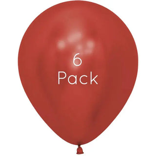 45cm Reflex Crystal Red Giant Balloons | Red Party Supplies NZ