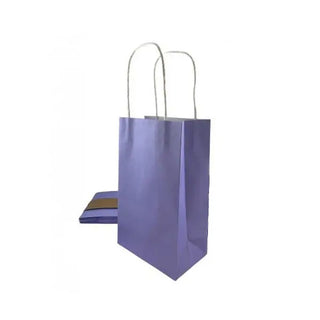 Pastel Lavender Paper Party Bag | Lavender Party Supplies NZ