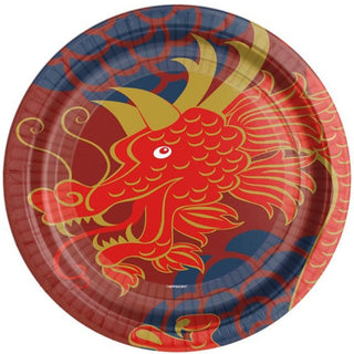 Chinese New Year Plates | Chinese New Year Party Supplies NZ