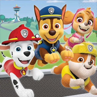 Amscan | Paw Patrol Adventures Napkins – Lunch | Paw Patrol Party Theme & Supplies