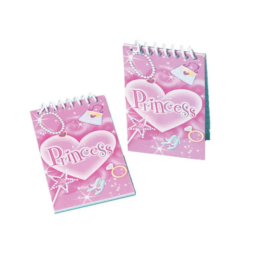 Princess Notepads 12 Pkt NZ Build a Birthday NZ