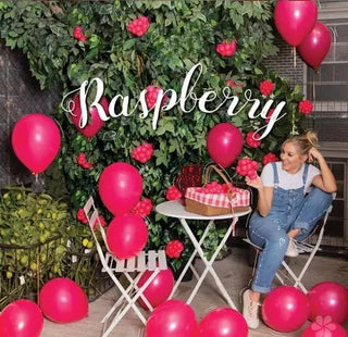 Raspberry Mini Balloons - 10 Pkt