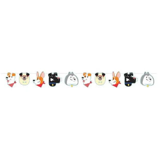 Amscan | Dog Party Shaped Banner | Dog Party Theme & Supplies