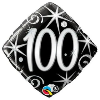 Qualatex | Elegant 100 Foil Balloon | 100th Party Theme & Supplies