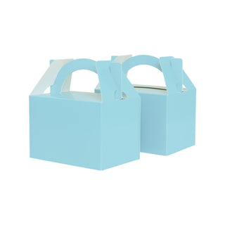 Blue Treat Box | Pastel Blue Mini Lunch Box | Five Star Mini Treat Box | Bluey Party | Baby Shower Supplies | Boys Party Supplies 
