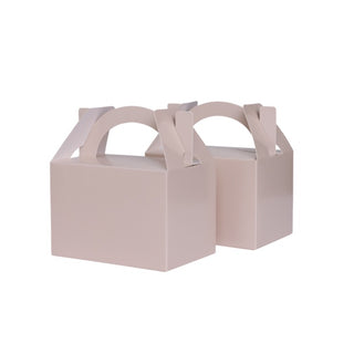 White Sand Colour | Neutral Coloured Party Supplies | Baby Shower Treat Box | Wedding Mini Treat Box | White Sand Mini Treat Boxes | Mini Treat Boxes