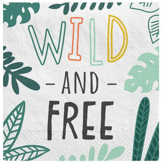 Get Wild Jungle Napkins | Jungle Animal Party Supplies