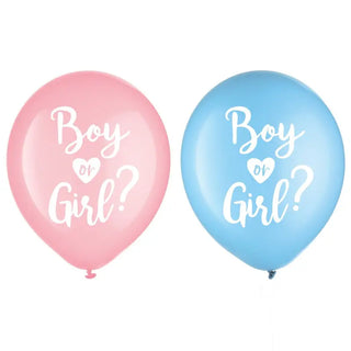 The Big Reveal Boy or Girl Balloons | Gender Reveal Party Supplies NZ