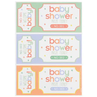 Baby Shower Prize Tickets | Baby Shower Supplies NZ
