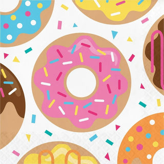Donut Time Lunch Napkins | Donut Party Supplies