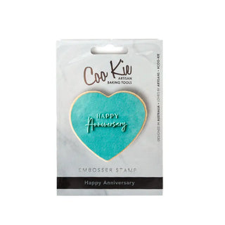 Happy Anniversary Embosser Stamp | Anniversary Cake Supplies