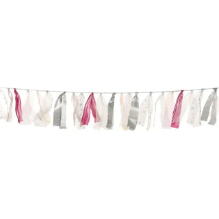 Iridescent Ribbon Garland | Girls Party Supplies