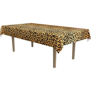 Leopard Print Tablecloth | Jungle Animal Party Supplies NZ